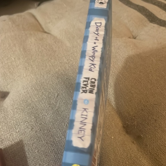 New diary of a wimpy kid bolume14 by Jeff Kinney title Cabin Fever - Picture 4 of 6